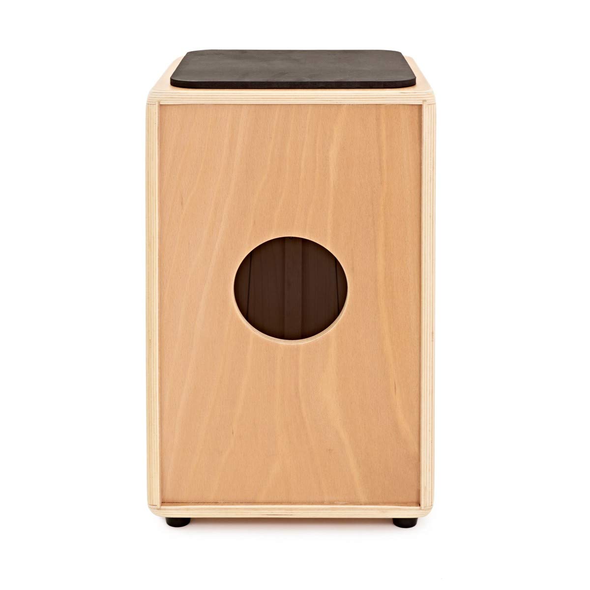 Cajon di Gear4music con Custodia e Accessori, Ebano