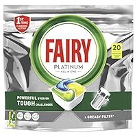 Fairy Platinum Dishwasher Tablets, 20 Tablets