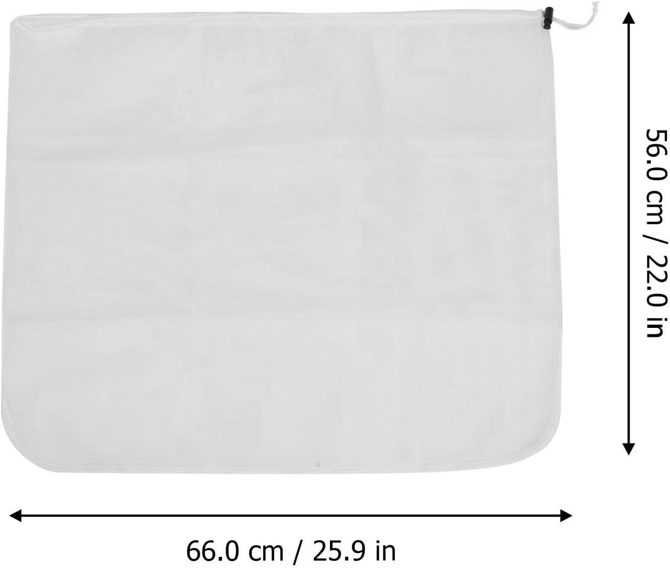 Polyester Filter Bag for Soybean Beverage and Dairy, White