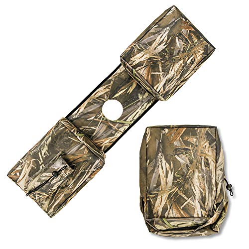 Snowmobile Atv Tank Saddlebags - Universal Waterproof 600D Atv Tank Bag Front Accessories Storage Pack Luggage With Water/Drink Pocket(Reed Camouflage) #TOP6
