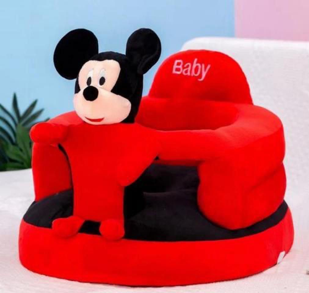 Homescape Baby Soft Plush Cushion Baby Sofa Seat Or Rocking Chair for Kids (Use for Baby 0 to 2 Years)-Red and Black (B0DF5QP2WG) Amazon Price History, Amazon Price Tracker