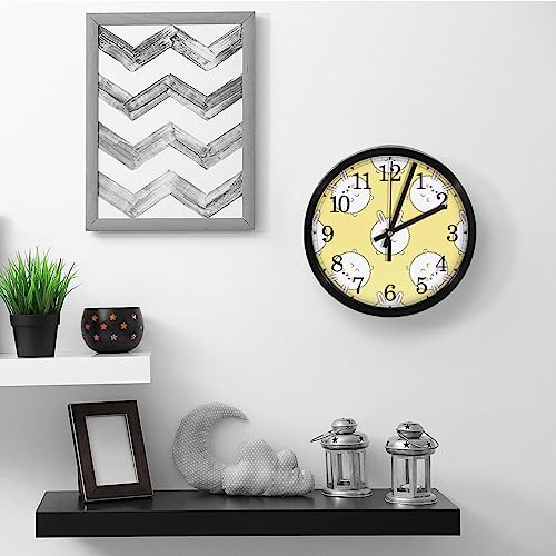 Horloge murale à quartz lisible pour l'école