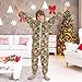 ALAZA American Football Rugby Green Onesie Pajamas Jumpsuit Sleepwear Unisex One-Piece Pajamas 12-13Y