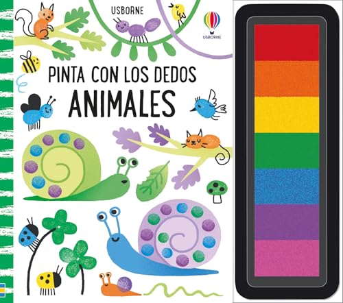 Pinta con los dedos. Animales