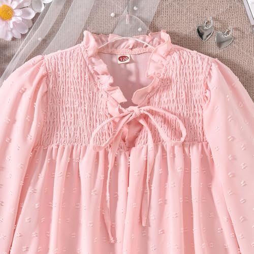 Image of Girls Long Sleeve Shirt for 6-12 Years