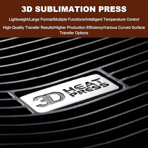 Máquina de sublimación 3D multifunción para transfer miniatura 3