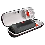 LTGEM EVA Hard Case Travel Carry Bag for JBL Charge 2 & Charge 2 + Wireless Bluetooth Speaker, with Mesh pocket Fits Plug & Cables.