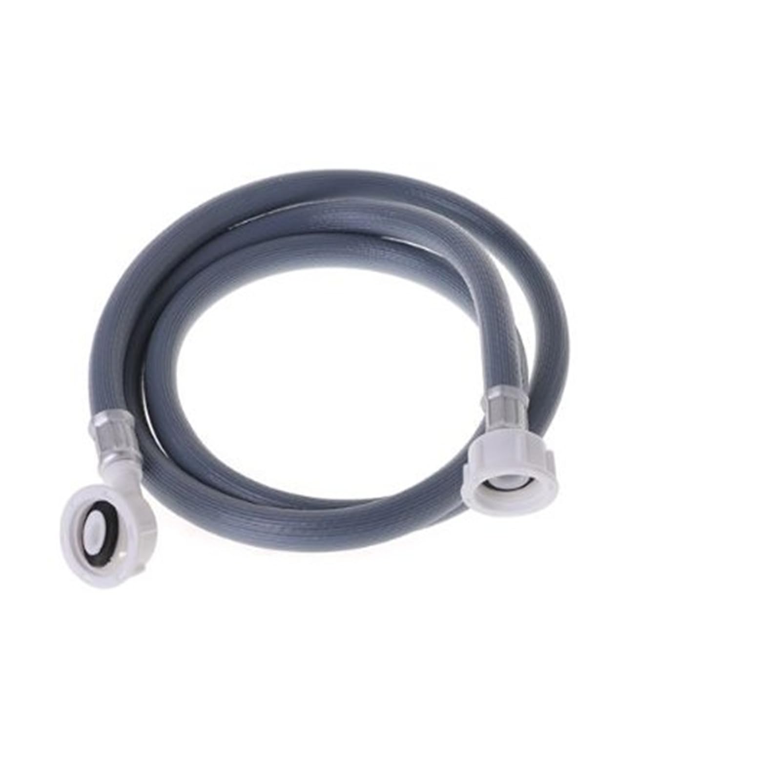 Washing Machine Dishwasher Inlet Pipe Water Feed Fill Hose with 90 Degree Bend，Washing Machine Hose(200cm)