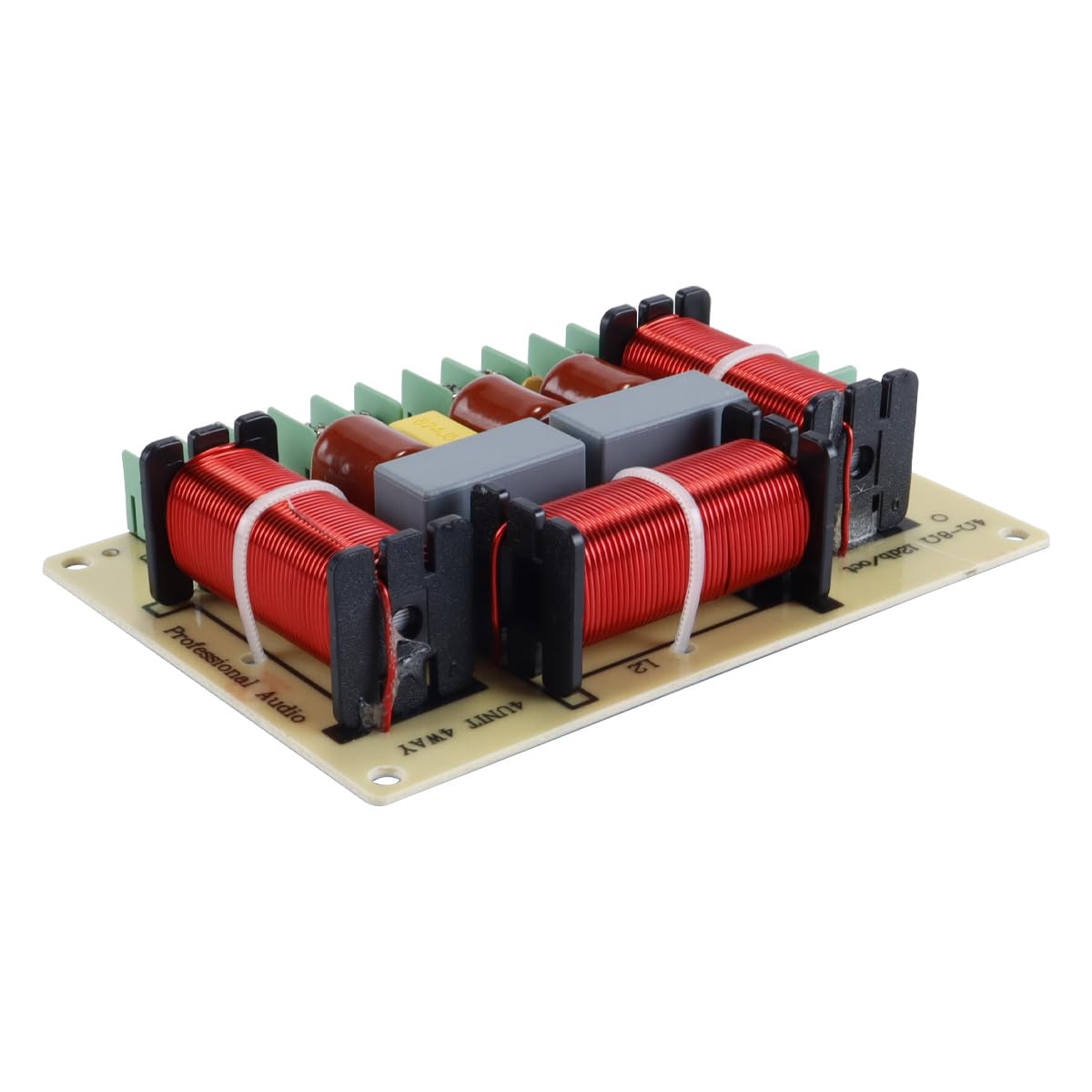 Crossover a 4 vie per altoparlanti, 250 W 4-8 Ohm alti e medi con doppio divisore di bassa frequenza, per auto, impianto stereo domestico