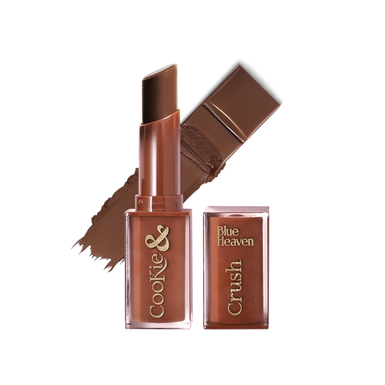 Blue Heaven Cookie & Crush Matte Lipstick for Women, Long lasting lipstick, Enriched with Cocoa Butter & Rosehip oil, Softening and Nourishing Lipstick - Coffee Break, 3.4g-picture-24