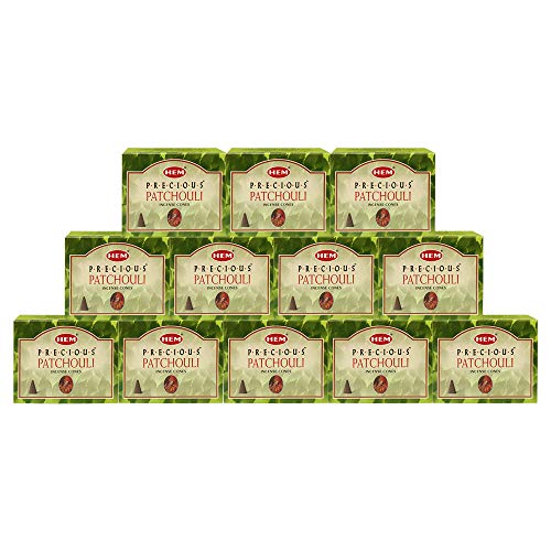 Trumiri DND--501431-12-8OZ-2 Precious Patchouli Incense Cones And Cone Incense Burner Bundle Insence Insense Hem Incense thumb #3
