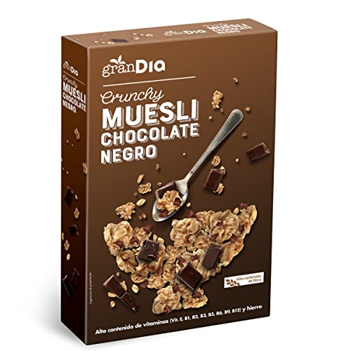 DIA GRANDIA cereales muesli con chocolate negro paquete 500 gr