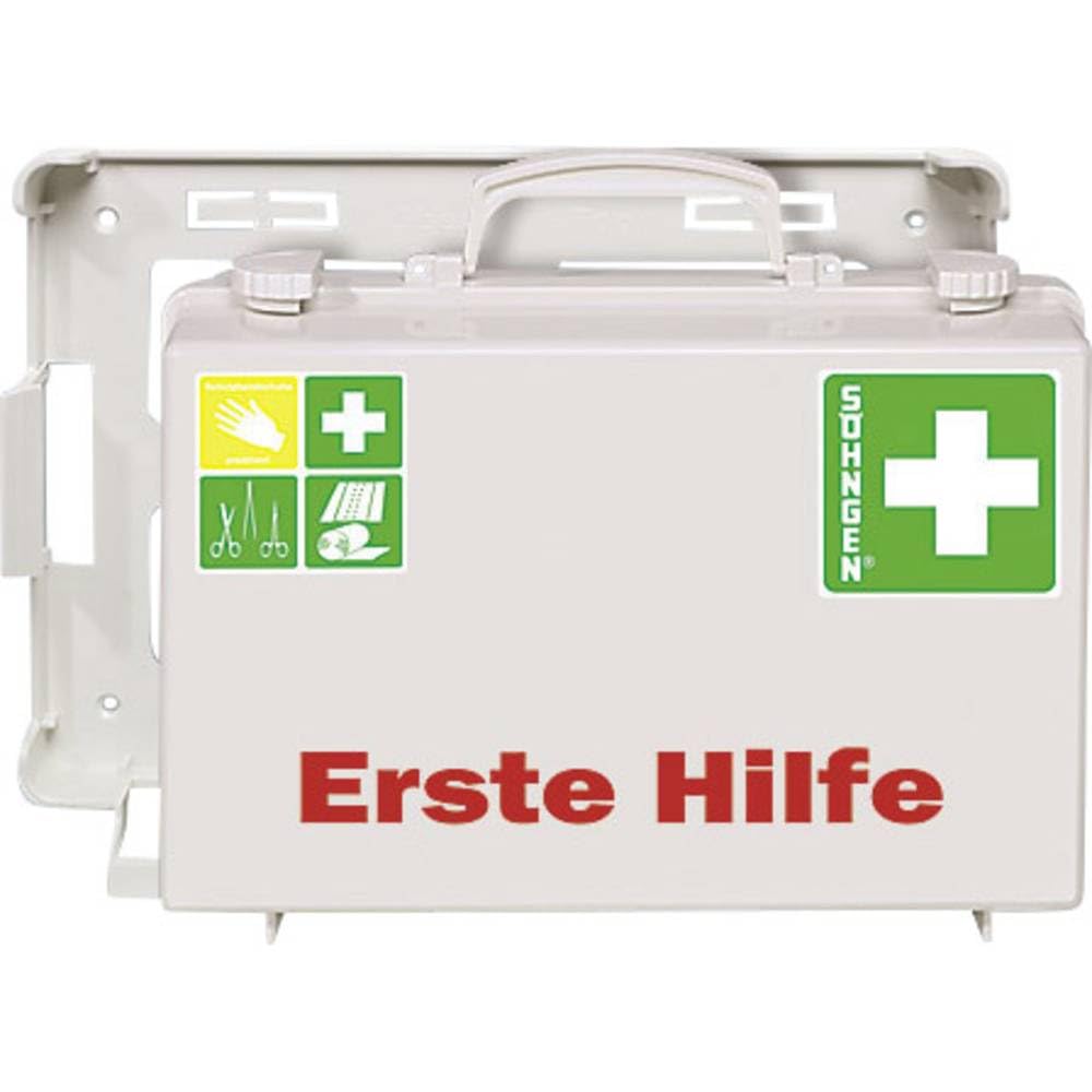 Söhngen 0301139 Kit Primeros Auxilios (maletín sn-cd DIN 13157 blanco