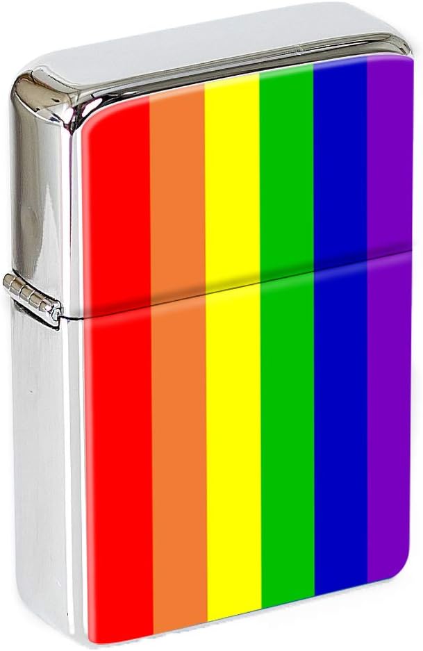 Gay Rainbow Flip Top Lighter