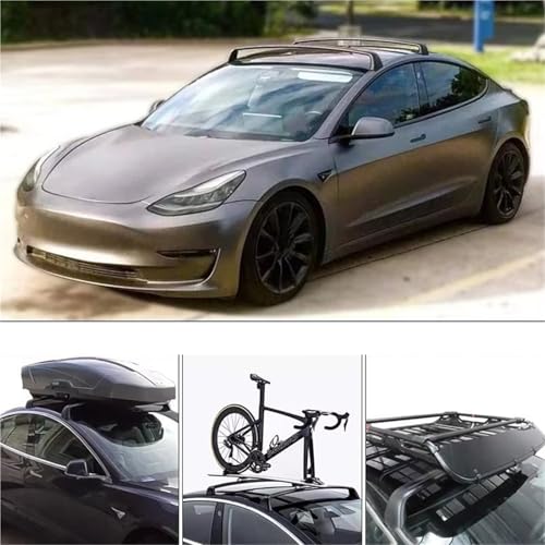Barres de toit Tesla Model 3 résolvant le manque de coffre