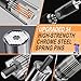 Super Universal Socket Tools Gifts for Men - Christmas Stocking Stuffers for Men Grip Socket Set with Power Drill Adapter Cool Stuff Ideas Gadgets for Him Birthday Gifts for Dad Women Husband (7-19mm)