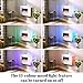Endeavour Fires Egton Wall Mounted Electric Fire, White Curved Glass, 1&2kW, 7...