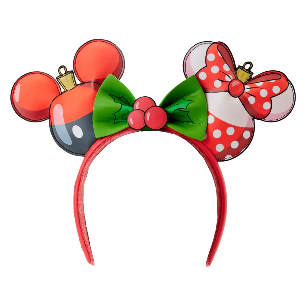 Loungefly Disney Mickey & Minnie Mouse Ornament Ear Headband