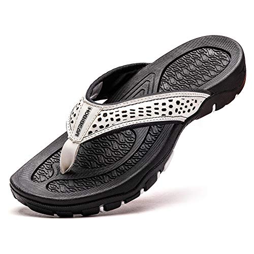 Image of GUBARUN Mens Sport Flip Flops Comfort Casual Thong Sandals Outdoor