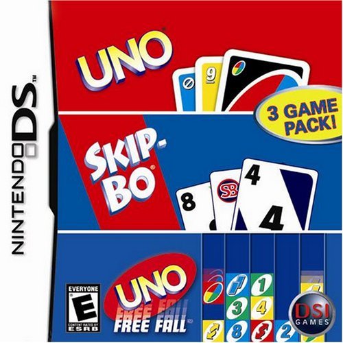 Uno/Skip-Bo/Uno Freefall - Nintendo DS (Renewed)