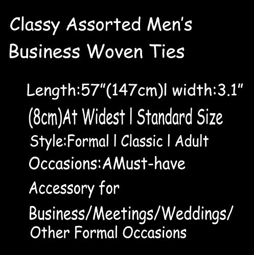 Corbata para hombre Siluetas de hockey sobre hielo Corbata de seda clásica Jacquard Neck Ties, Siluetas de hockey sobre hielo 5