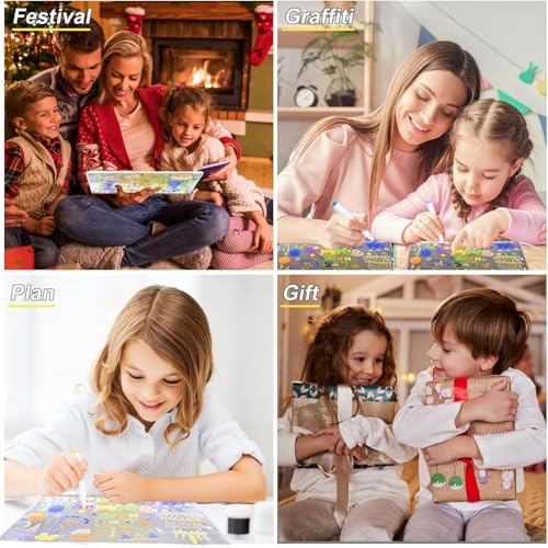 Image of CPENSUS Diy 3D Acrylic Writing Pad With Pen Message Board Rewritable Table Lamp For Study Led Light Office Home Decor Gift