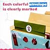 Crafty Mother 18 Awesome Paper Crafts Arts and Crafts Supplies – Award Winning Crafts for Kids Ages 4-8 Toddler Activities -Fun and Educational Kids Art Supplies Promote Motor Skills, Problem Solving #2