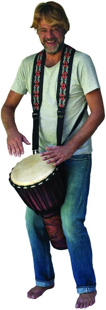 Djembe belt Deluxe Afrikamotiv, Djembe Backpack