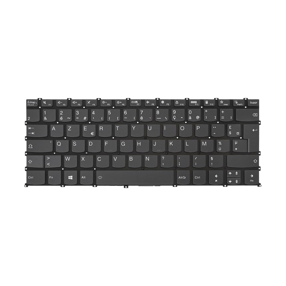 Clavier AZERTY Français Rétro-éclairé Pour Lenovo Ideapad 720-15IKB - Neuf Marque Kinpower