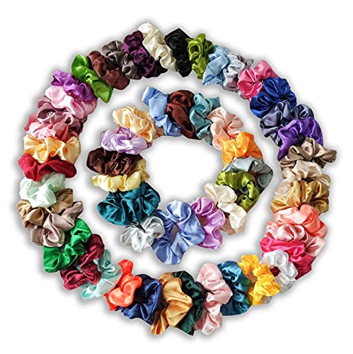 Colorful Silk Hair Scrunchies Non-Slip Satin Hair Scrunchies for Thick/Thin Hair Women Girls(PACK OF 12) (B0BCQQ879N) Amazon Price History, Amazon Price Tracker