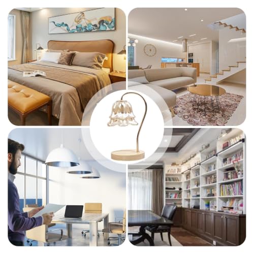 Luz calentadora de velas con diseño elegante para dormitorio moderno 5