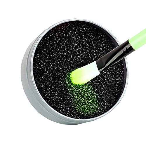 Makeup Brush Cleaner Sponge for Quick Color Removal – Remove Shadow Color from Makeup Brushes