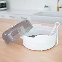 Vista 34 de Dr. Brown’s Deluxe Baby Bottle Warmer and Sterilizer For Bottles and Baby Food Jars with Anti-Colic Options+ Baby Bottles 4 oz Level 1 Slow Flow