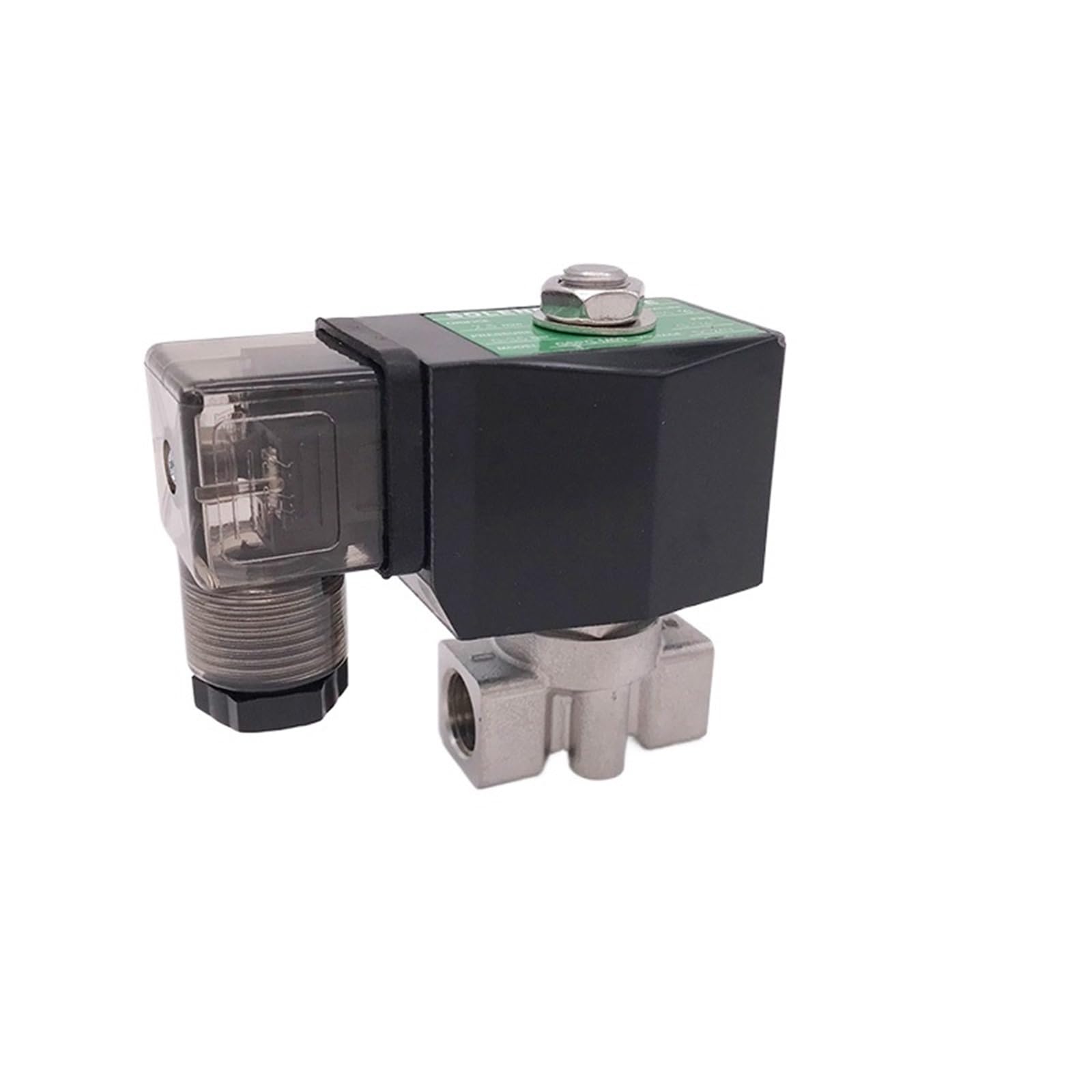 Coasddrld 015 90Bar 2 Way Solenoid Valve 1/4" 220V 12V Orifice 1.5/2/2.5Mm(,Dc12v)
