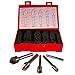 KEO 55709 Solid Carbide Single-End Countersink Set, TiALN Coated, Single Flute, 60 Degree Point Angle, 1/4" - 1" Body Diameter