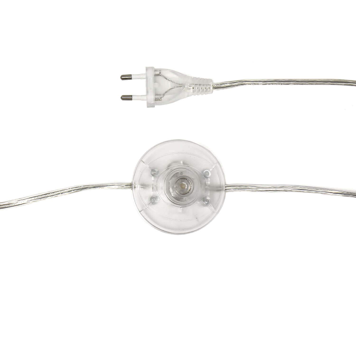 Lampa stojąca do salonu nowoczesna Empetrum chrom biała stal szlachetna Bauhaus Design E27 duża wys.: 184 cm lampka do czytania