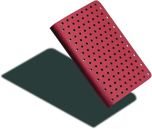 Miniatura 4 de Zequenz Classic 360 Air Series, Tamaño Bolsillo, Color Rojo, Papel Puntos, Cuaderno de tapa blanda, diario encuadernado suave, 3.5 "x 5.5 ", 128