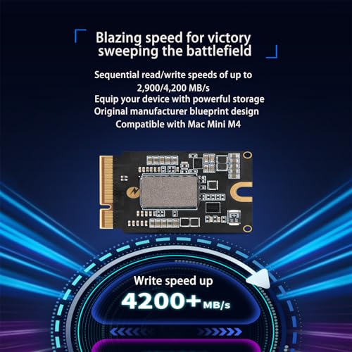 Image of SPARKFLY M4 Mac mini Internal SSD 2TB, Speeds Up to 4,200MB /s Storage Upgrade Hard Disk DIY
