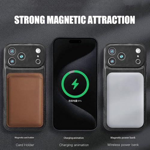 Étui magnétique pour iPhone Air compatible charge sans fil - 5