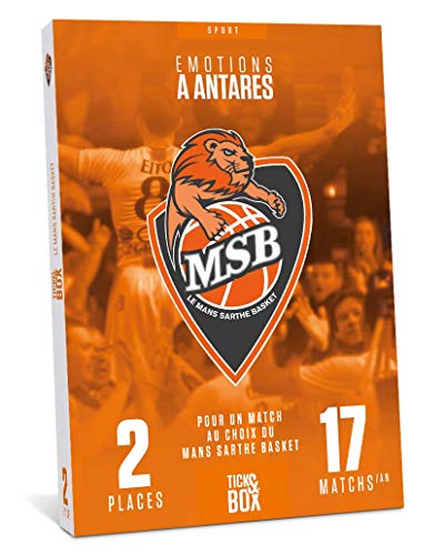  Tick&Box - Coffret Cadeau Places Match Le Mans...