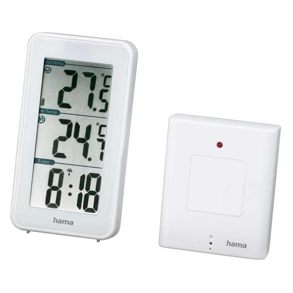 Station météo thermomètre Celsius Fahrenheit HAMA haute précision de ±2°C