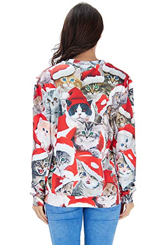 Goodstoworld Weihnachtspullover 3D Unisex Druck Pullover Weihnachten Pullover Ugly Christmas Sweater - Image 7