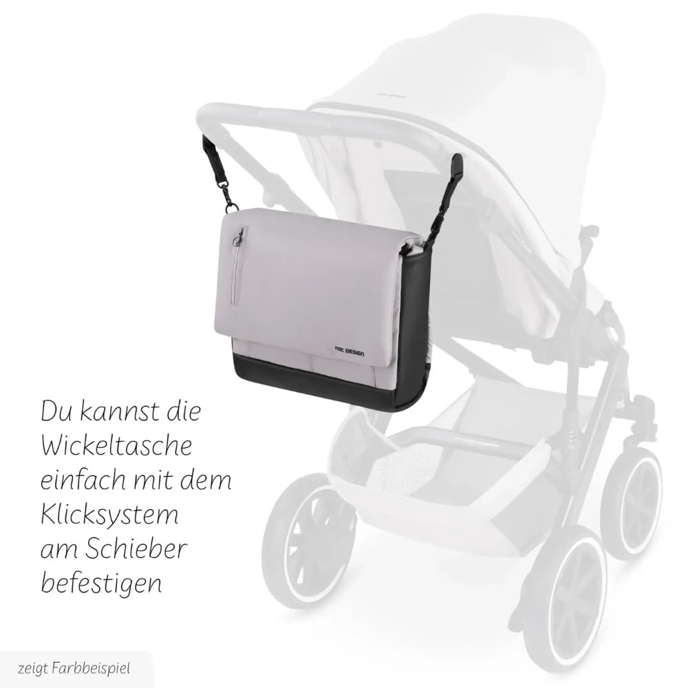 ABC Design Wickeltasche Urban - Avocado