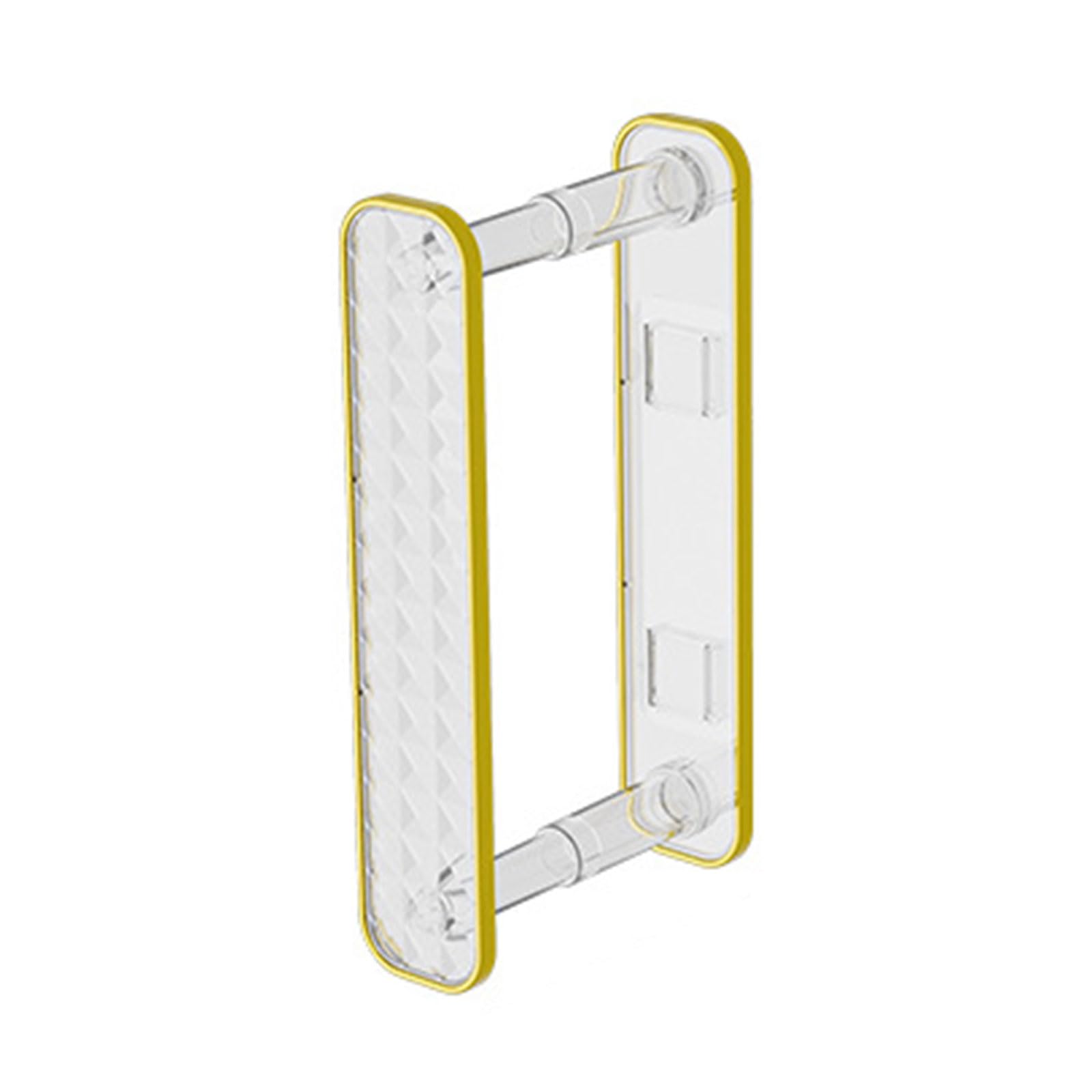 Hsioluted Retractable Two-Tiers Domestic Hanger Storage Rack No Holes Wall Mounted Hanger Holder Suitable for Coat Storage Retractable Rack Finishing