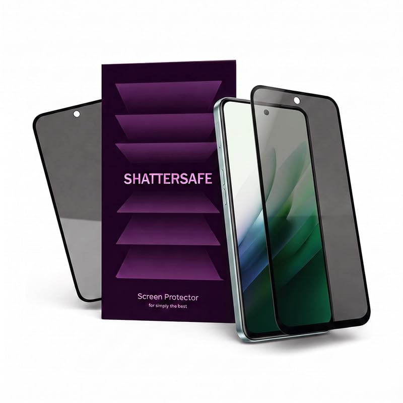 Image of Anti-Spy Privacy Tempered Glass Screen Protector Compatible For Redmi 15 [Pack of 1]. 9H Hardness, Anti-Scratch, Edge-to-Edge Protection With Easy Installation Kit & Case Friendly Fit.