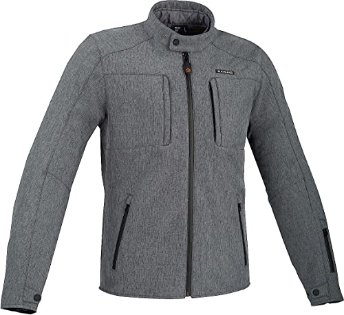 Blouson moto Bering Carver gris avec protections taille M