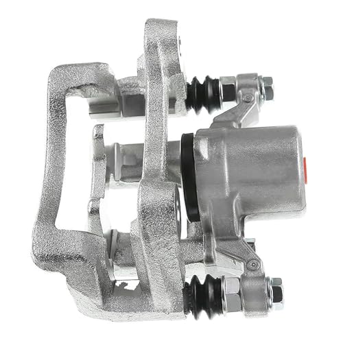 Image of Detroit Axle - Rear Right Brake Caliper for Hyundai 2011-2015 Sonata | Kia Optima Passenger Side Disc Brake Caliper with Bracket 2012 2013 2014 Replacement