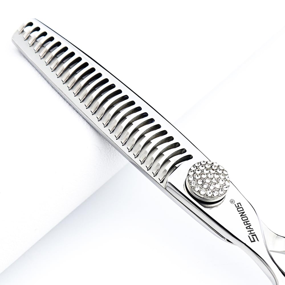6 Zoll Professionelle Friseurschneider Set, linke Hand Schere, für linke Hände Friseur Schere (6 Zoll dünnen Schnitt-A)