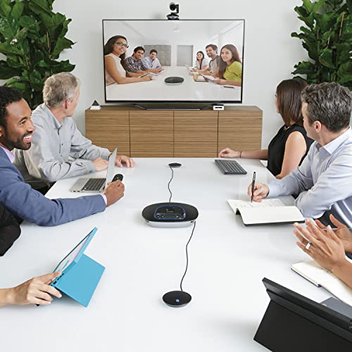 Logitech Group Video Conferencing Bundle with Expansion Mics HD 1080p Camera Speakerphone - Image 4