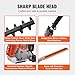 VEVOR 33CC 5-in-1 Multi-Functional Trimming Tools, Gas Hedge Trimmer, Weed Eater, String Trimmer, Brush Cutter, Edger, Pole Saw Chainsaw Pruner with Extension Pole